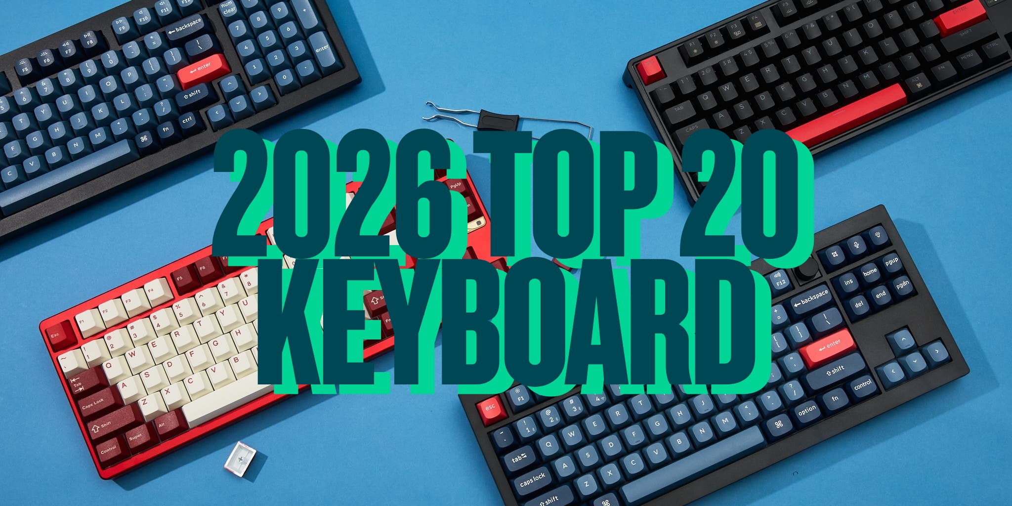 2026 年電競鍵盤推薦：2025 年度最暢銷 Top 10 完整拆解