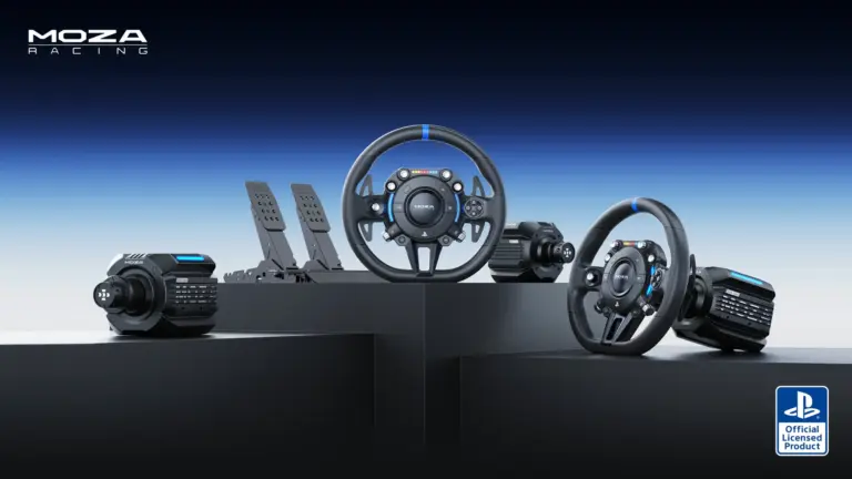 MOZA Racing 正式進軍 PS5！首批 PlayStation 官方授權直驅方向盤登場　原生支援《Gran Turismo 7》