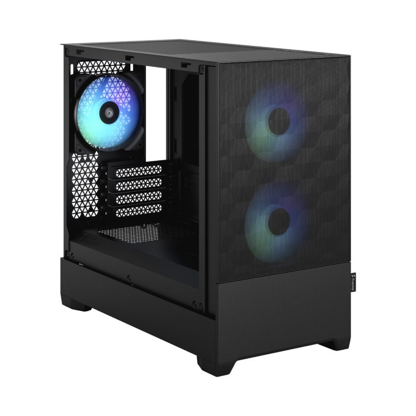 Fractal Design Pop Mini Air M-ATX 機箱(RGB Black TG Clear Tint)