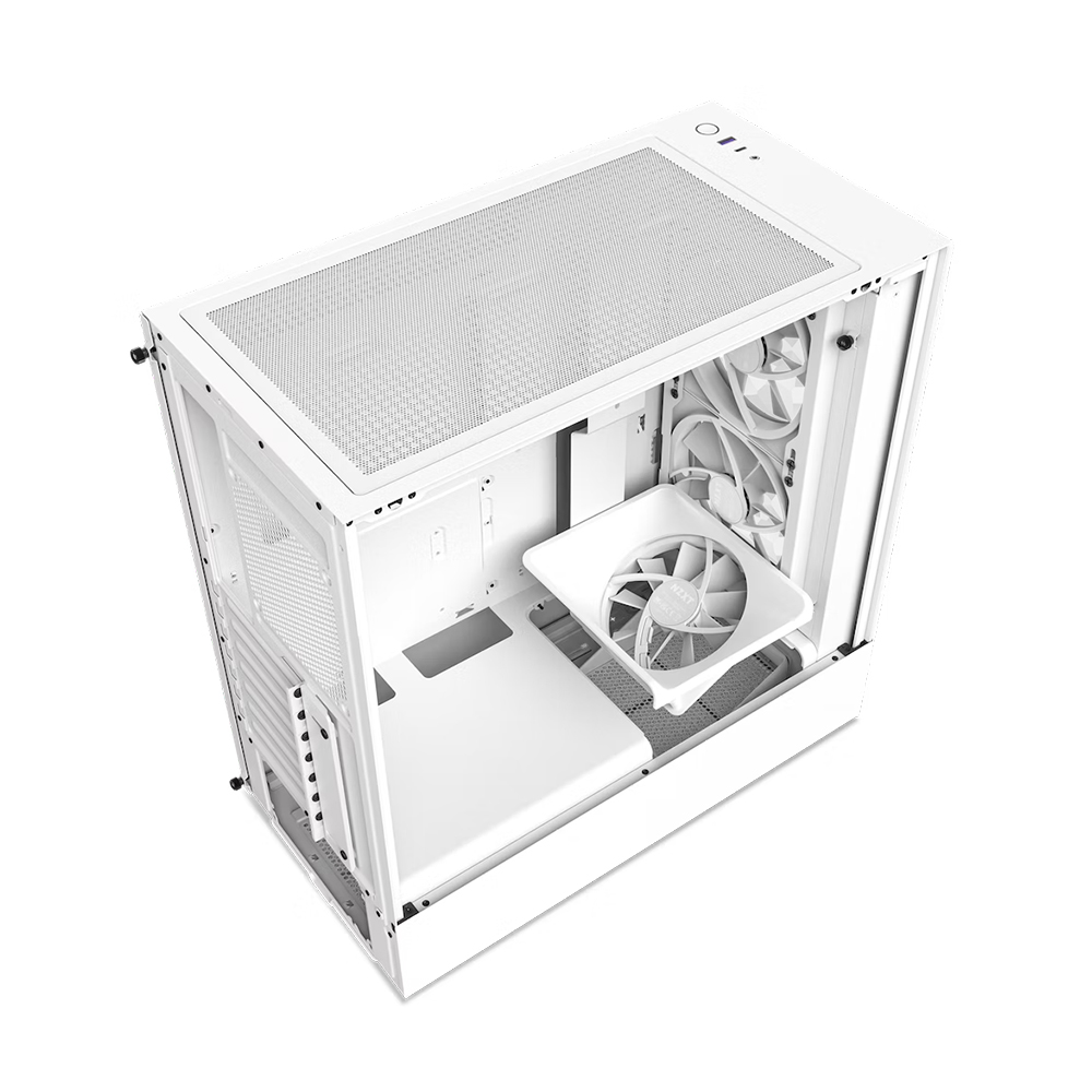 NZXT H5 Elite 高階中塔機箱(白色)