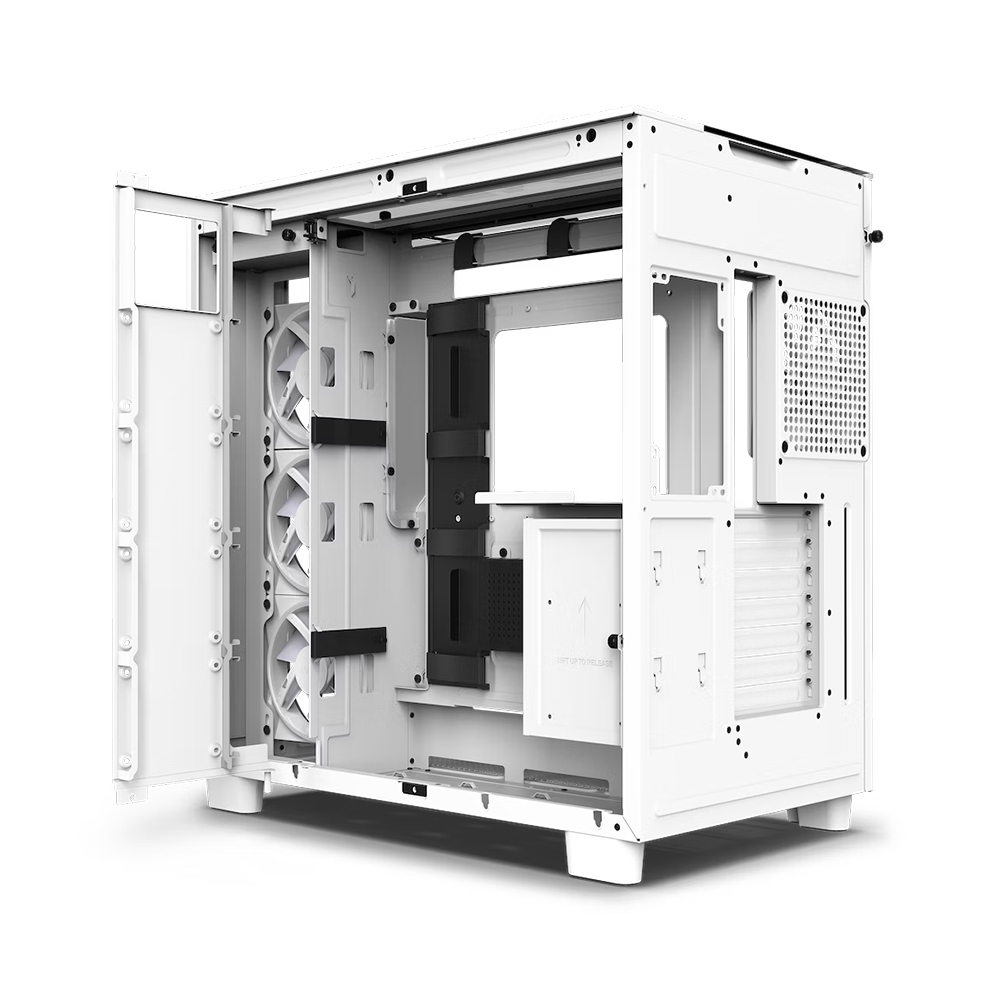 NZXT H9 Elite Dual-Chamber 中塔ATX機箱(白色)