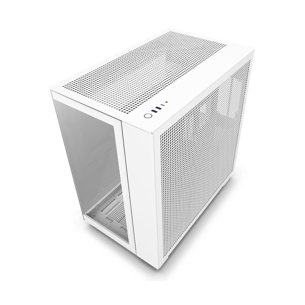 NZXT H9 Flow Dual-Chamber Air Flow 中塔機箱(白色)