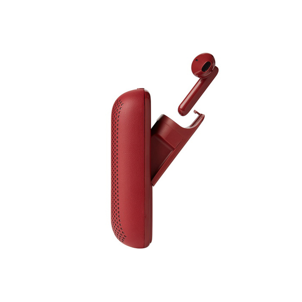 Lexon Speakerbuds 2合1 內置藍牙喇叭及真無線耳機(紅色)