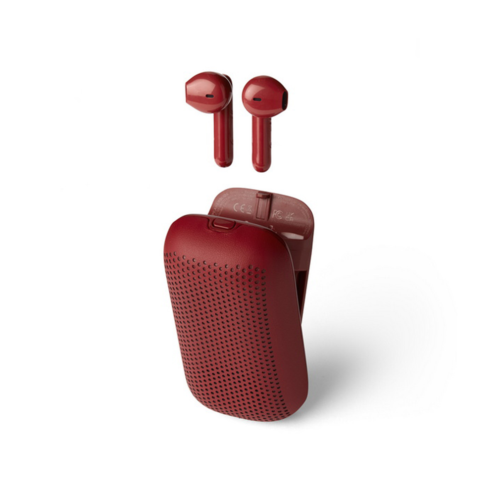 Lexon Speakerbuds 2合1 內置藍牙喇叭及真無線耳機(紅色)