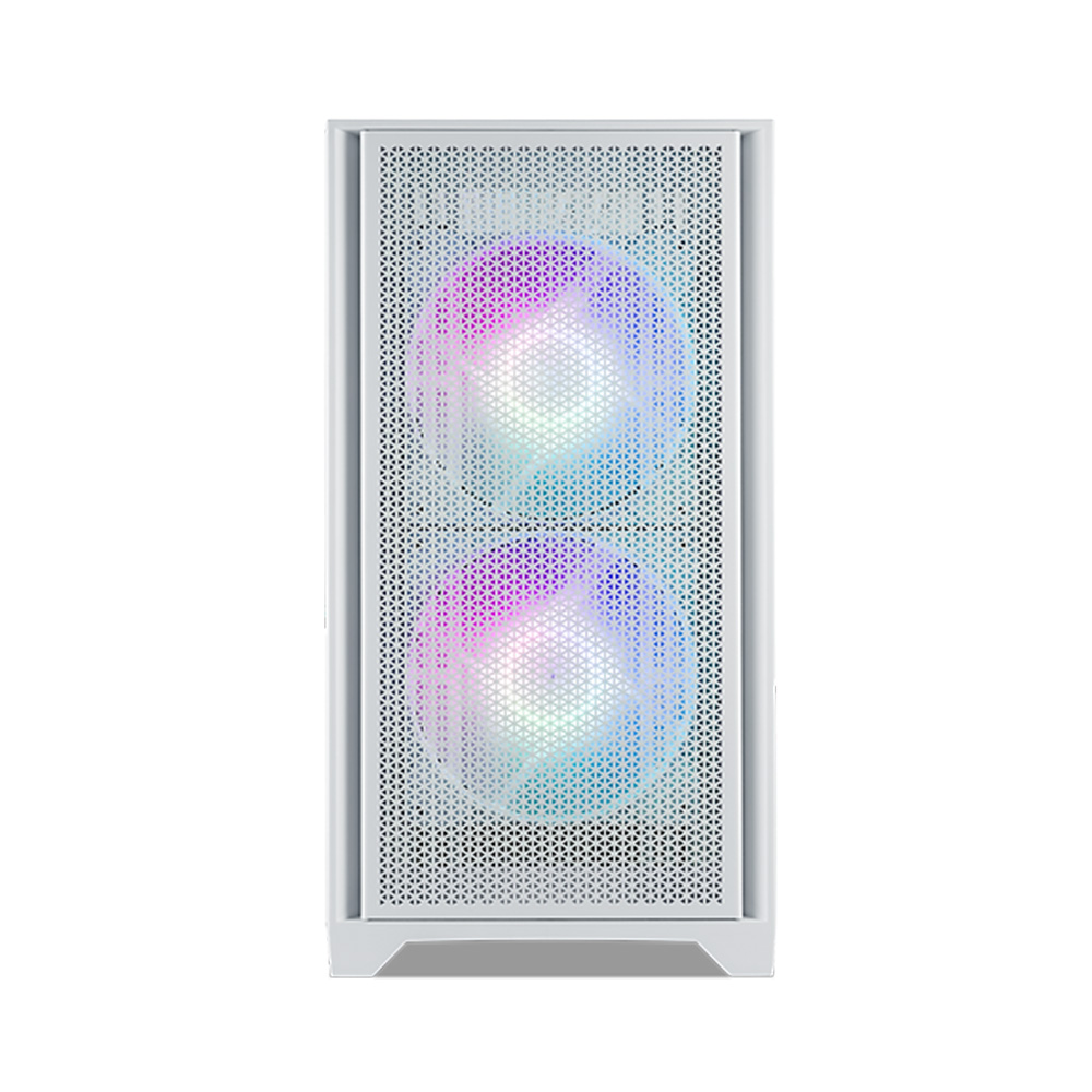 Tecware High Airflow NEO M2 MATX 玻璃側透機箱(白色)