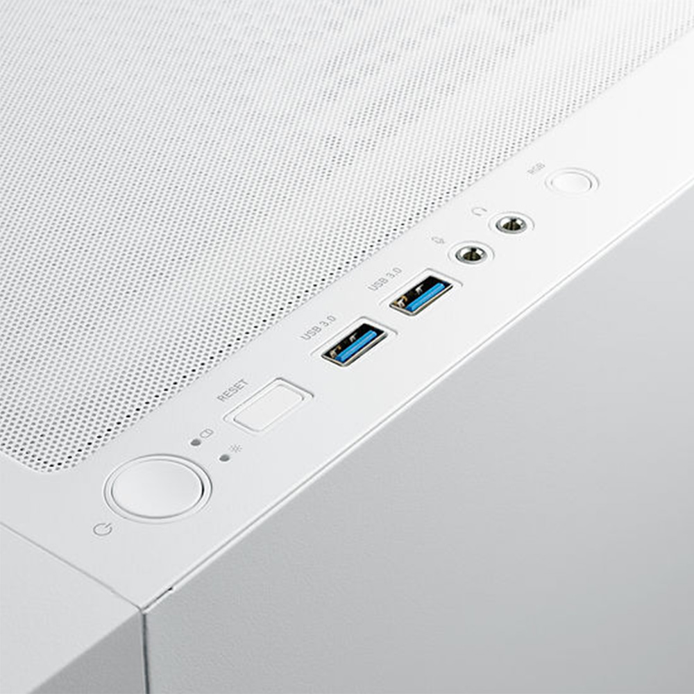 Tecware High Airflow NEO M2 MATX 玻璃側透機箱(白色)