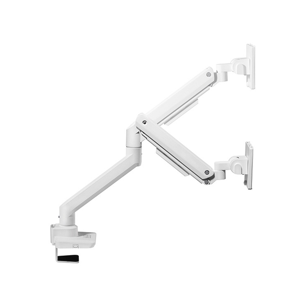SilverStone ARM14 多功能調整高性能氣壓彈簧 單顯示器支架(白色)