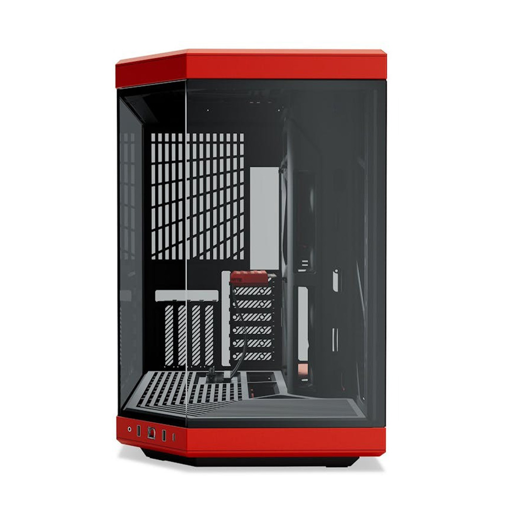 HYTE Y70 Mid-Tower 全景機箱(紅色)
