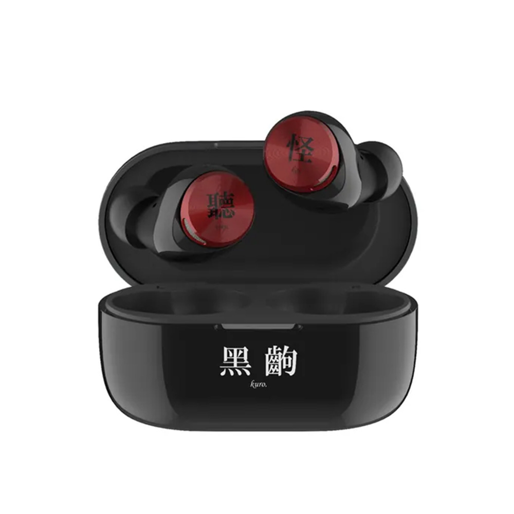 AVIOT TE-D01v Monogatari《物語系列》無線藍芽耳機(Kai-怪黑色)