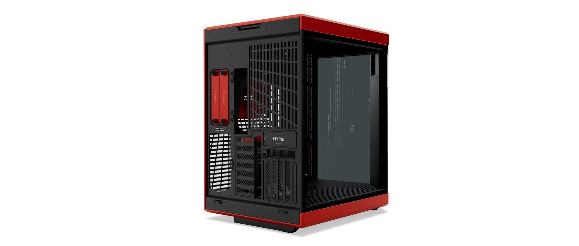 HYTE Y70 Mid-Tower 全景機箱(Touch Infinite LCD-紅色)