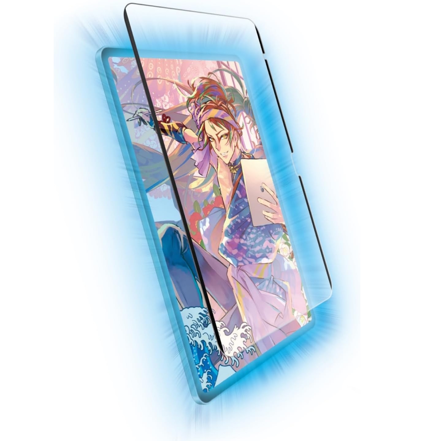 ELECOM 13-inch iPad Air (M2) 防反光紙繪質感保護貼(上質紙-裝脫式)