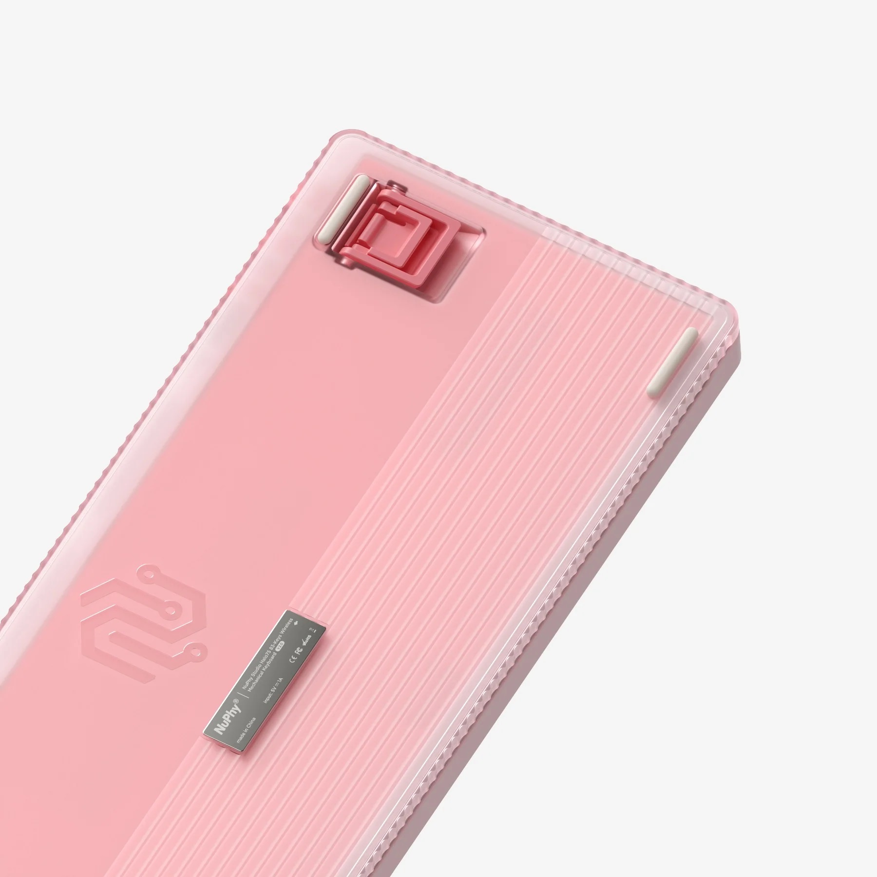 NuPhy Halo75 V2 無線機械鍵盤(Sakura Fizz/櫻花粉紅-薄荷軸)