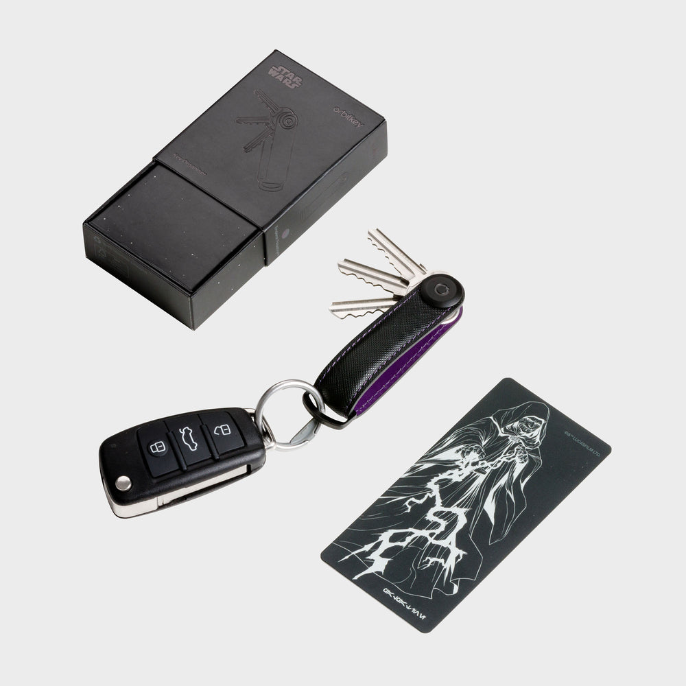 Orbitkey 《Star Wars星戰限量版》 Key Organiser 鎖匙收納帶(Emperor Palpatine)