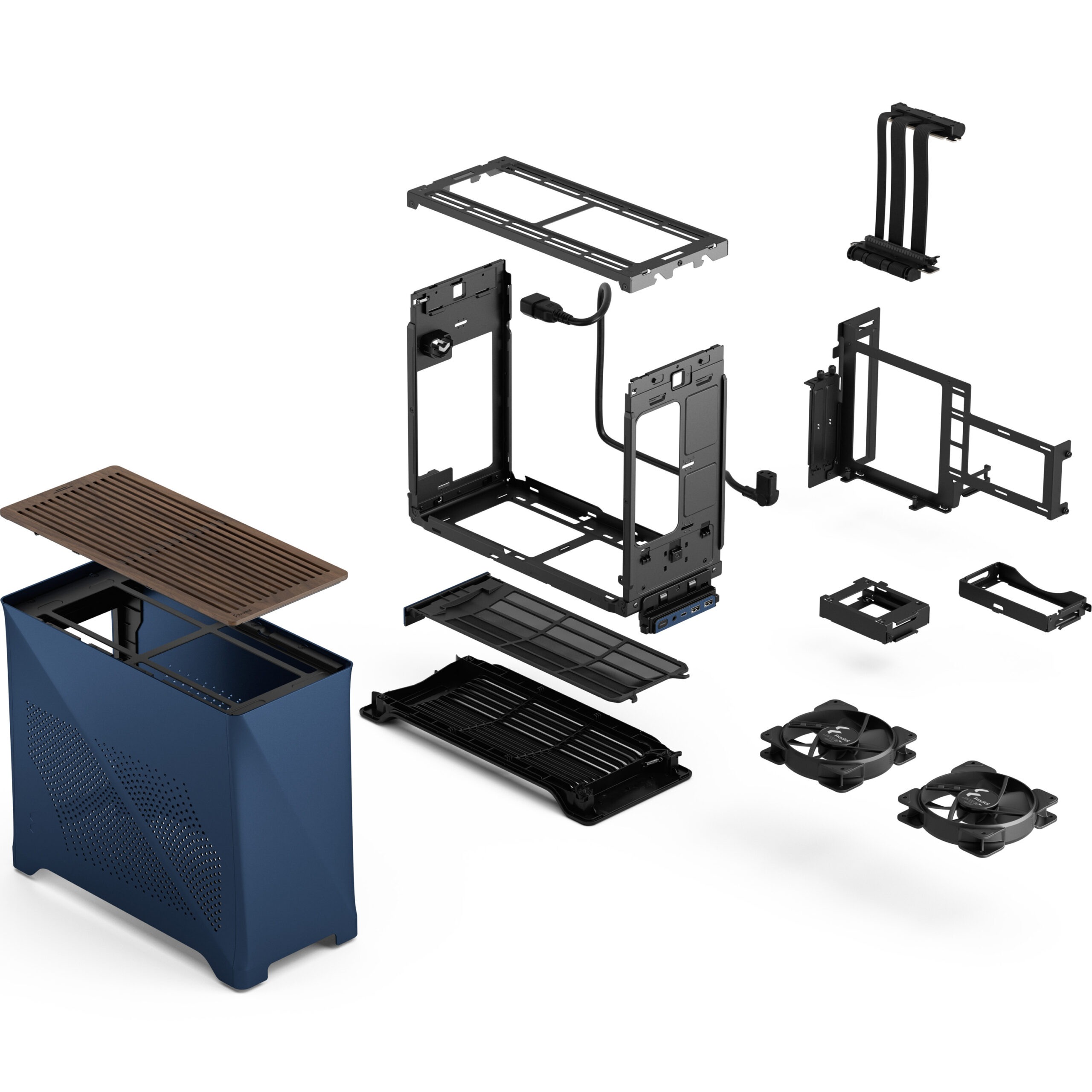 Fractal Design ERA 2 ITX機箱(藍色)