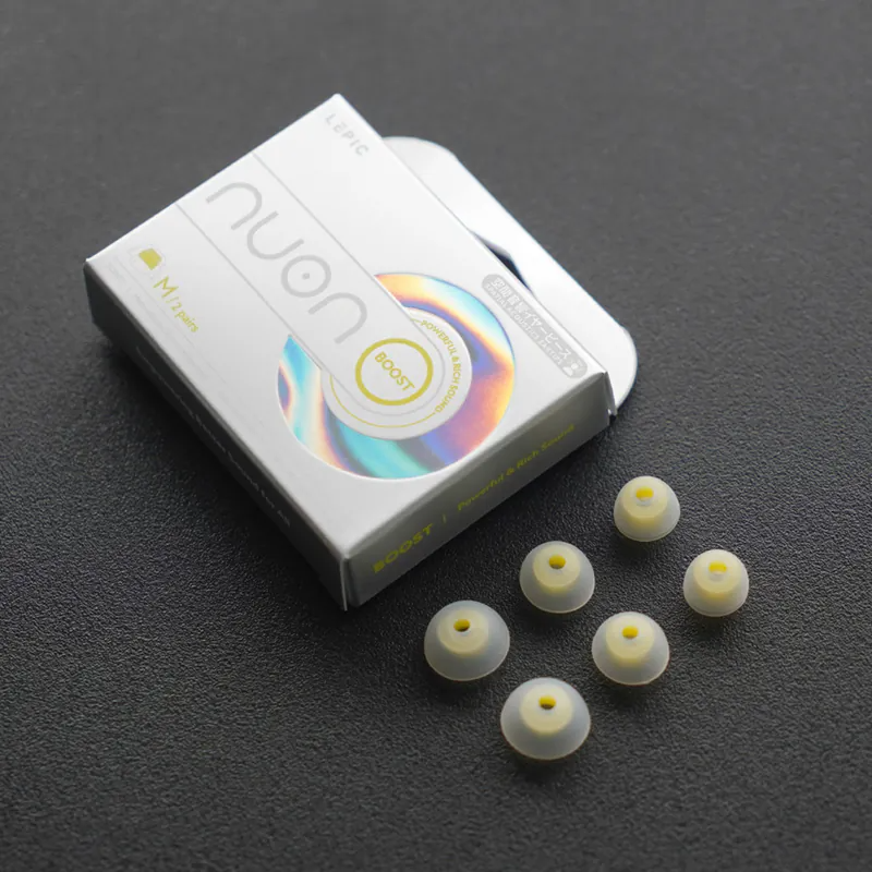 Lepic Nuon 空間音響耳膠 for IEM/TWS(Boost&Clear(一盒四對)-M/L)