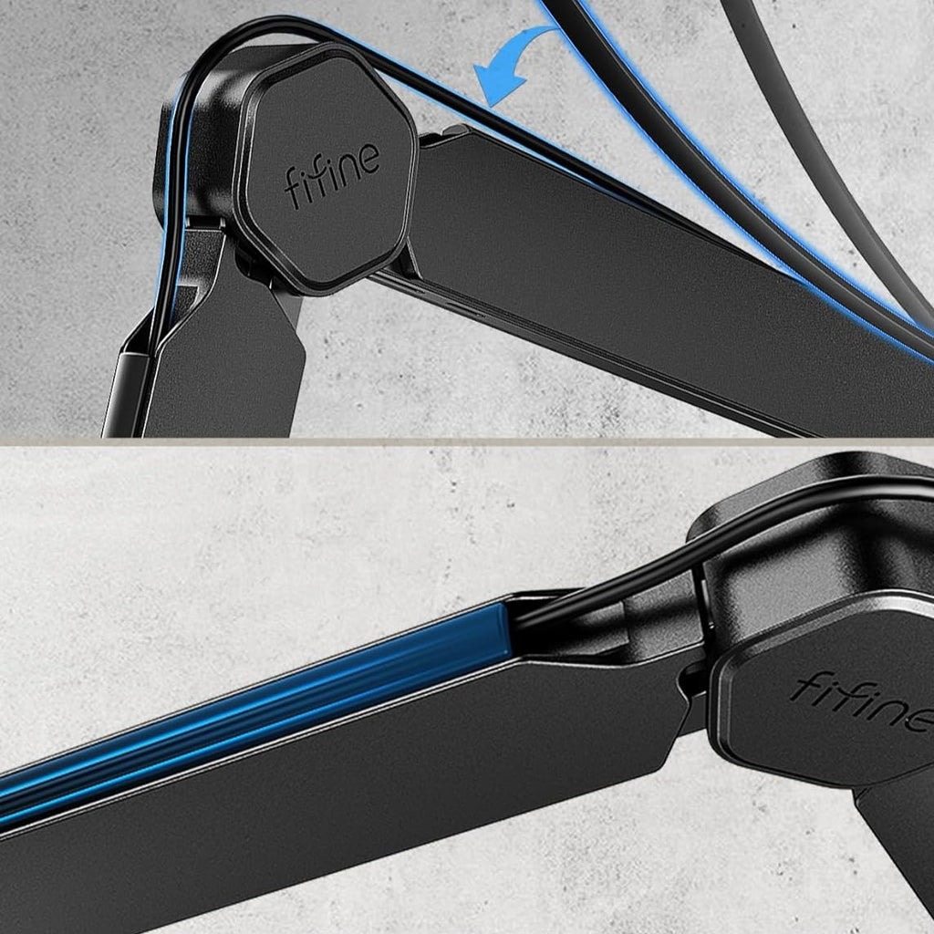 FIFINE BM66 麥克風支架(白色)