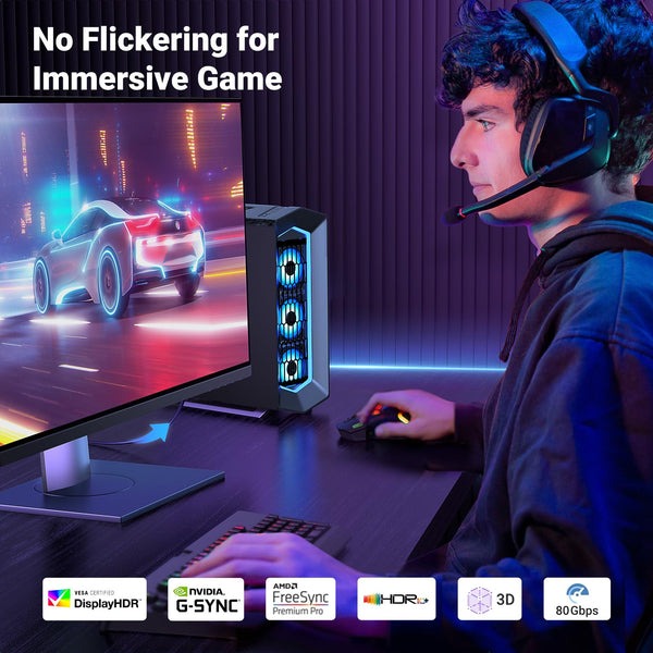 UGREEN Displayport 2.1 16K@60Hz(With DSC)/10K@60Hz(Non DSC) Cable 傳輸線(2m)