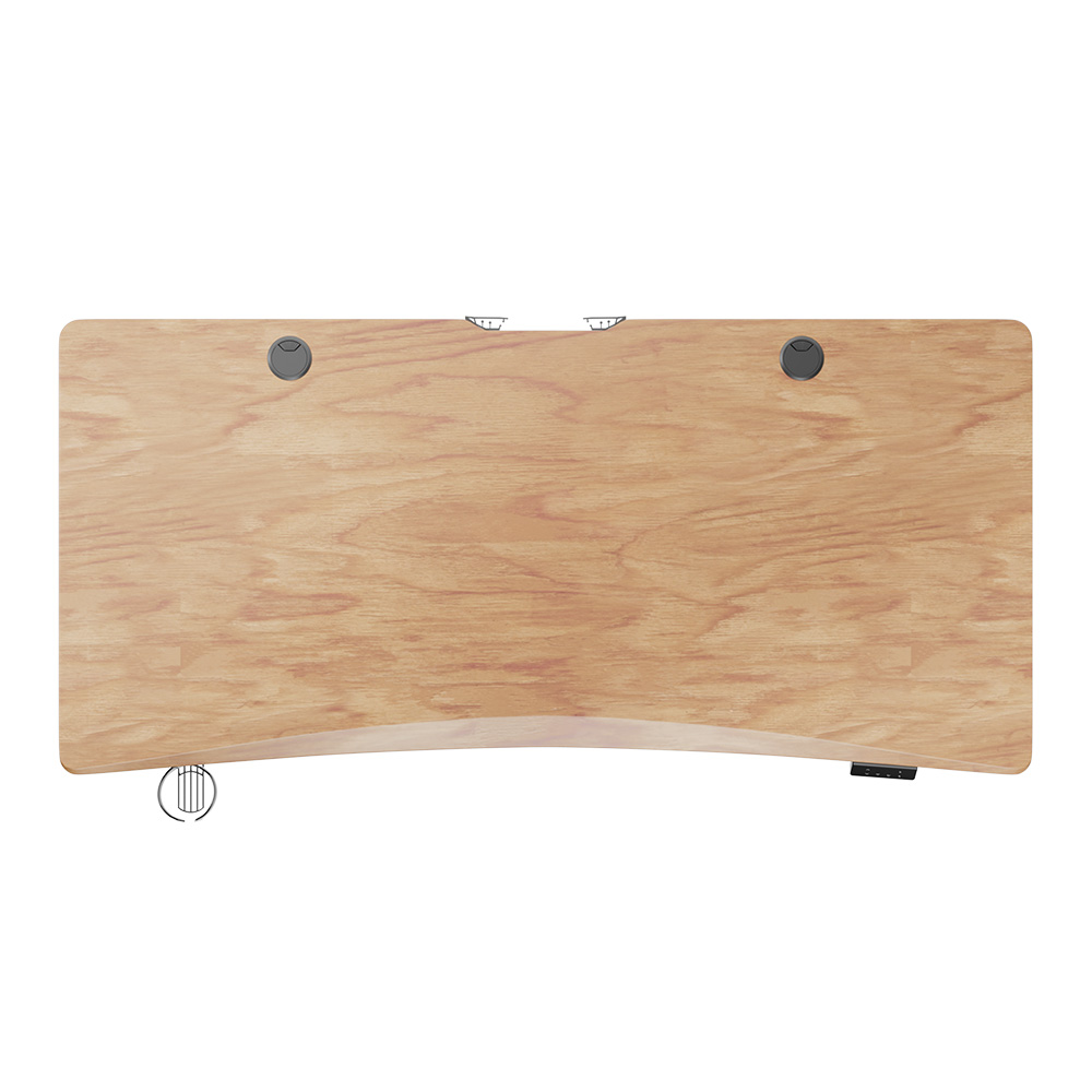 T73D 1stPlayer MOTO-GT 電動升降電競桌(1675 (L160*W75*H72-117cm)-白色腳架)