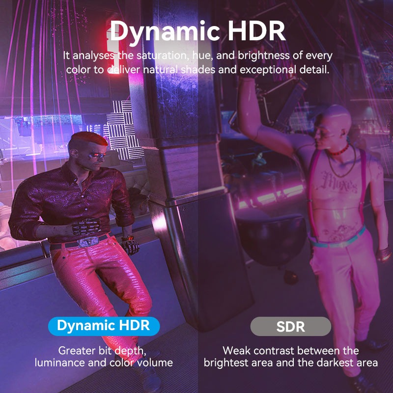 Vention Displayport 2.1 16K@30Hz/10K@60Hz/4K@240Hz 尼龍編織影像線(2m)