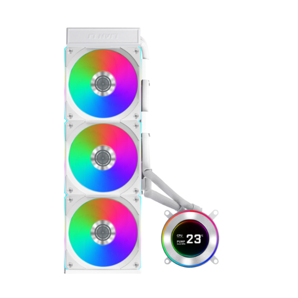 LIAN LI Hydroshift II LCD-C 360CL AIO 水冷散熱器(CL風扇-白色)