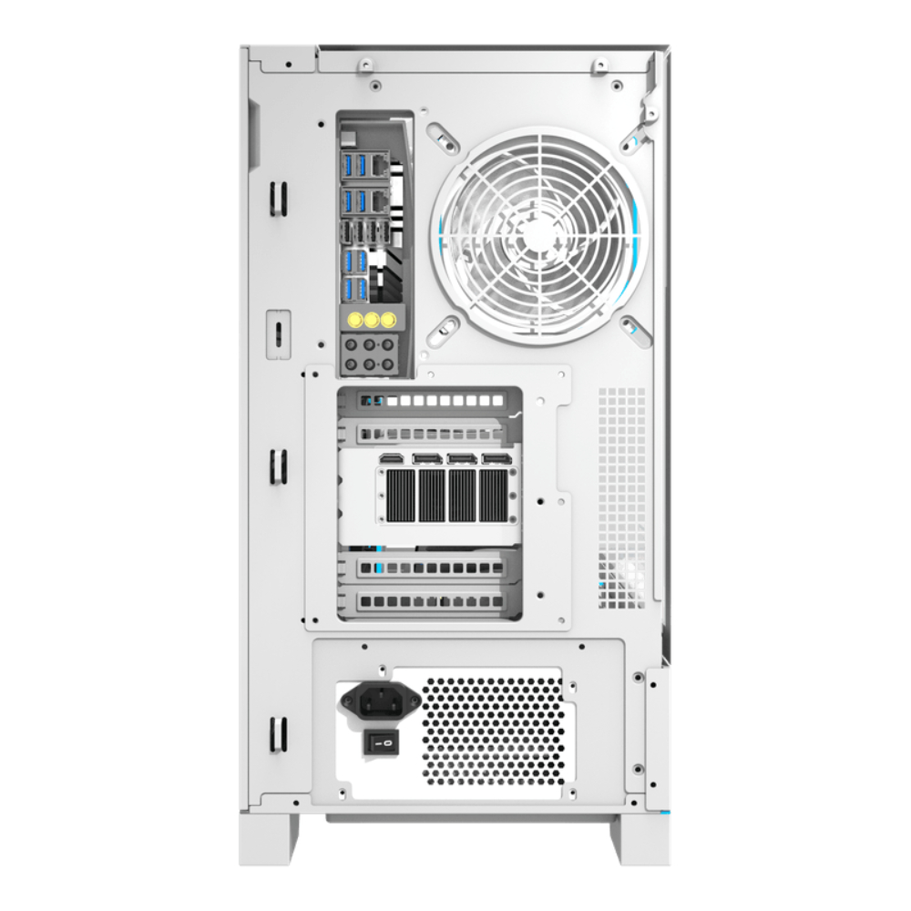 darkFlash DY450 Pro ATX機箱(白色)