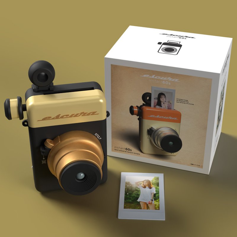 Escura Instant 60s 連外置閃光燈(Vintage Charm)