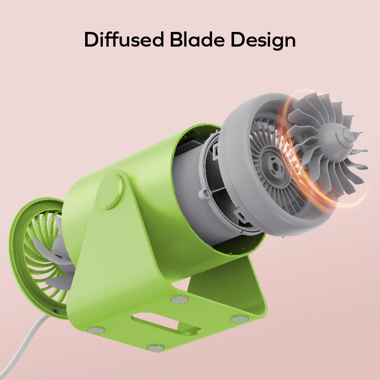 MOMAX 1-Home Warmer 迷你暖風機(綠色)