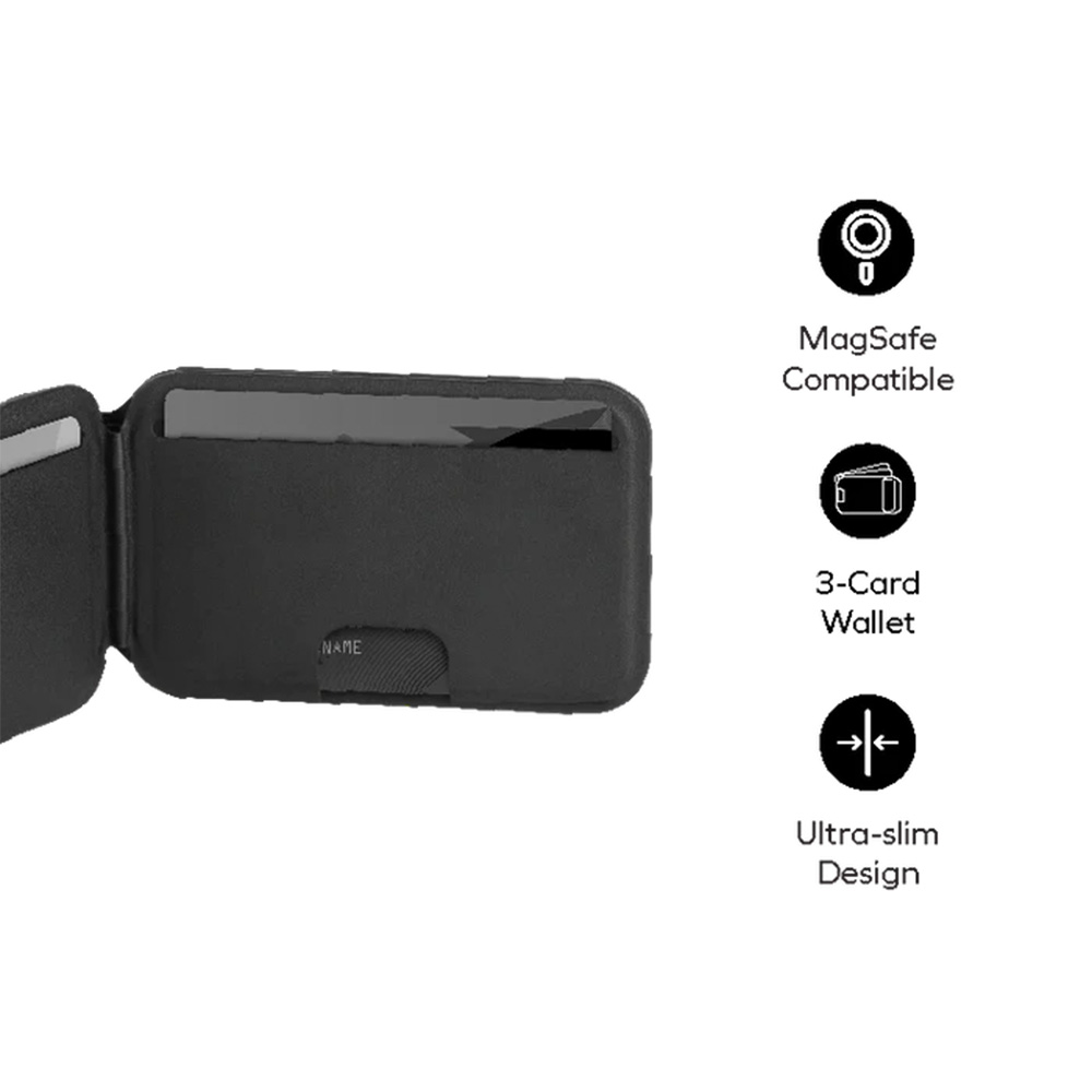 MOMAX 1-Wallet 磁吸可調支架卡片套(綠色)