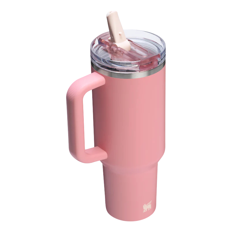 Stanley Quencher ProTour Flip Straw 不鏽鋼保溫杯(40oz-Pink Mesa)