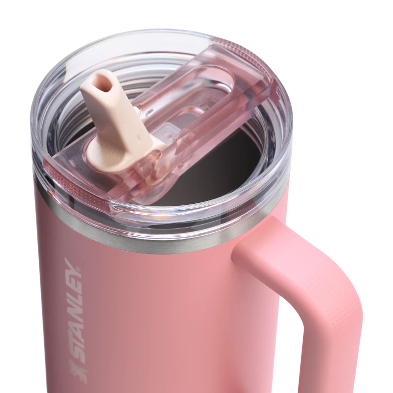 Stanley Quencher ProTour Flip Straw 不鏽鋼保溫杯(40oz-Pink Mesa)