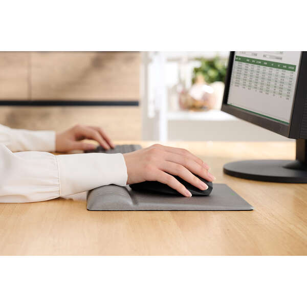 ELECOM COMFY 加寬護腕滑鼠墊(灰色)