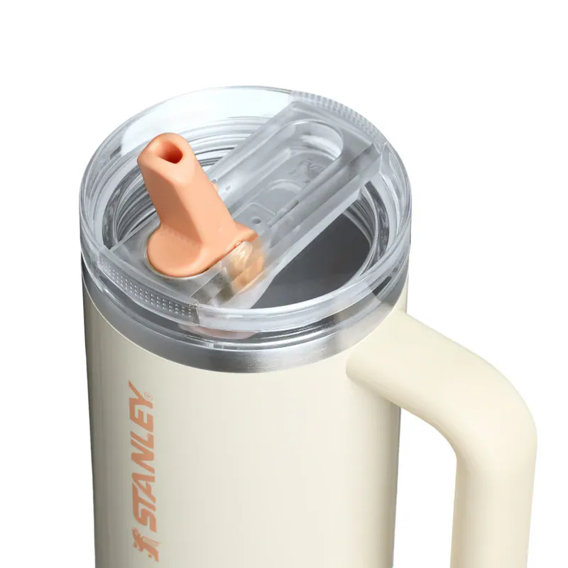 Stanley Quencher ProTour Flip Straw 不鏽鋼保溫杯(30oz-Cream Apricot Gloss)