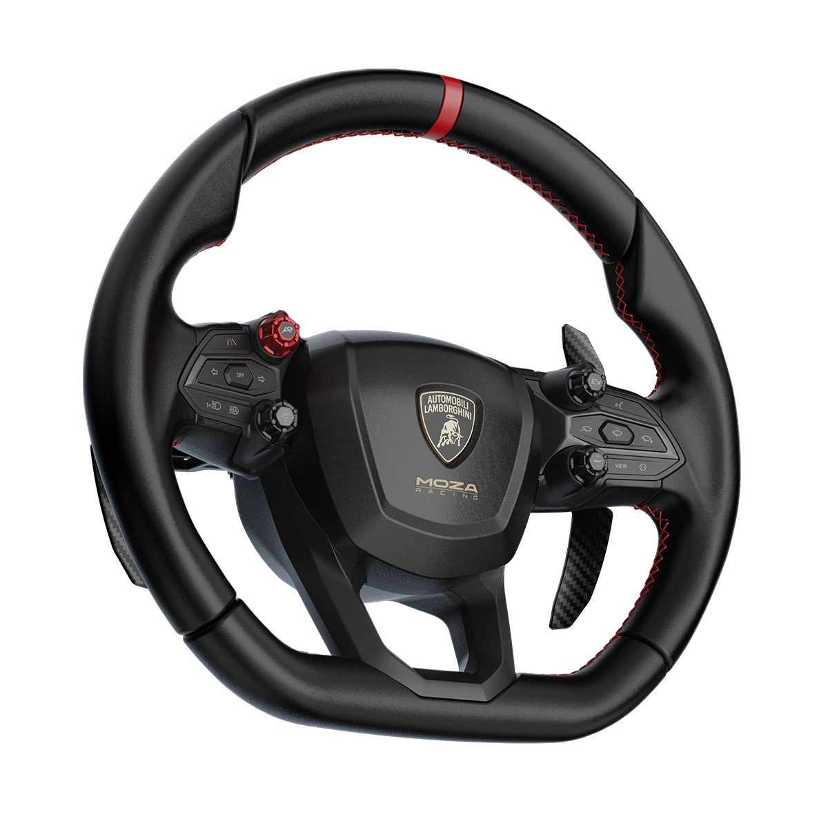 MOZA Racing × 林寶堅尼 Lamborghini Revuelto方向盤