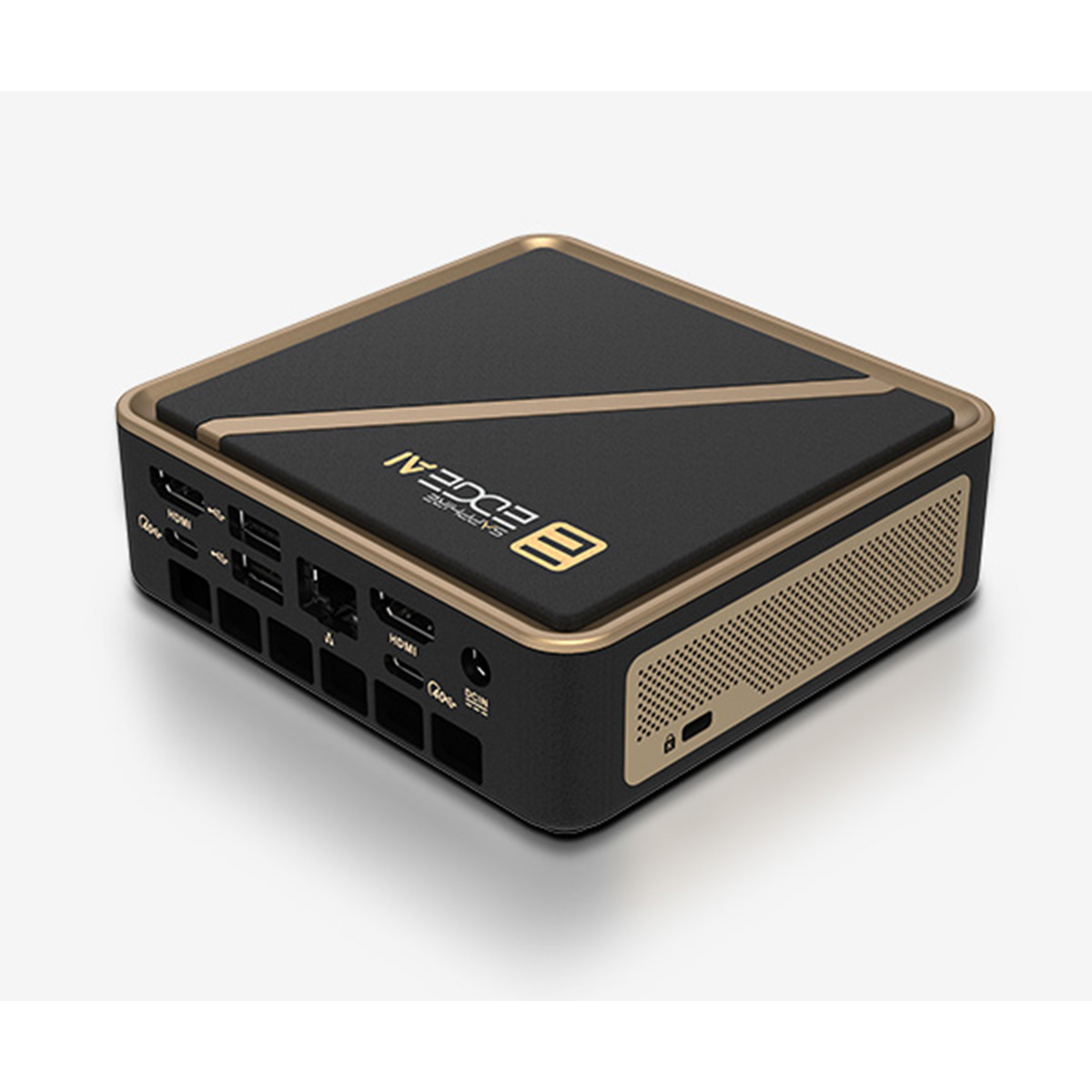 SAPPHIRE EDGE AI 370 (Ryzen AI HX 9 370+無記憶體+無存儲界面) 迷你準系統電腦(Ryzen AI HX 9 370)