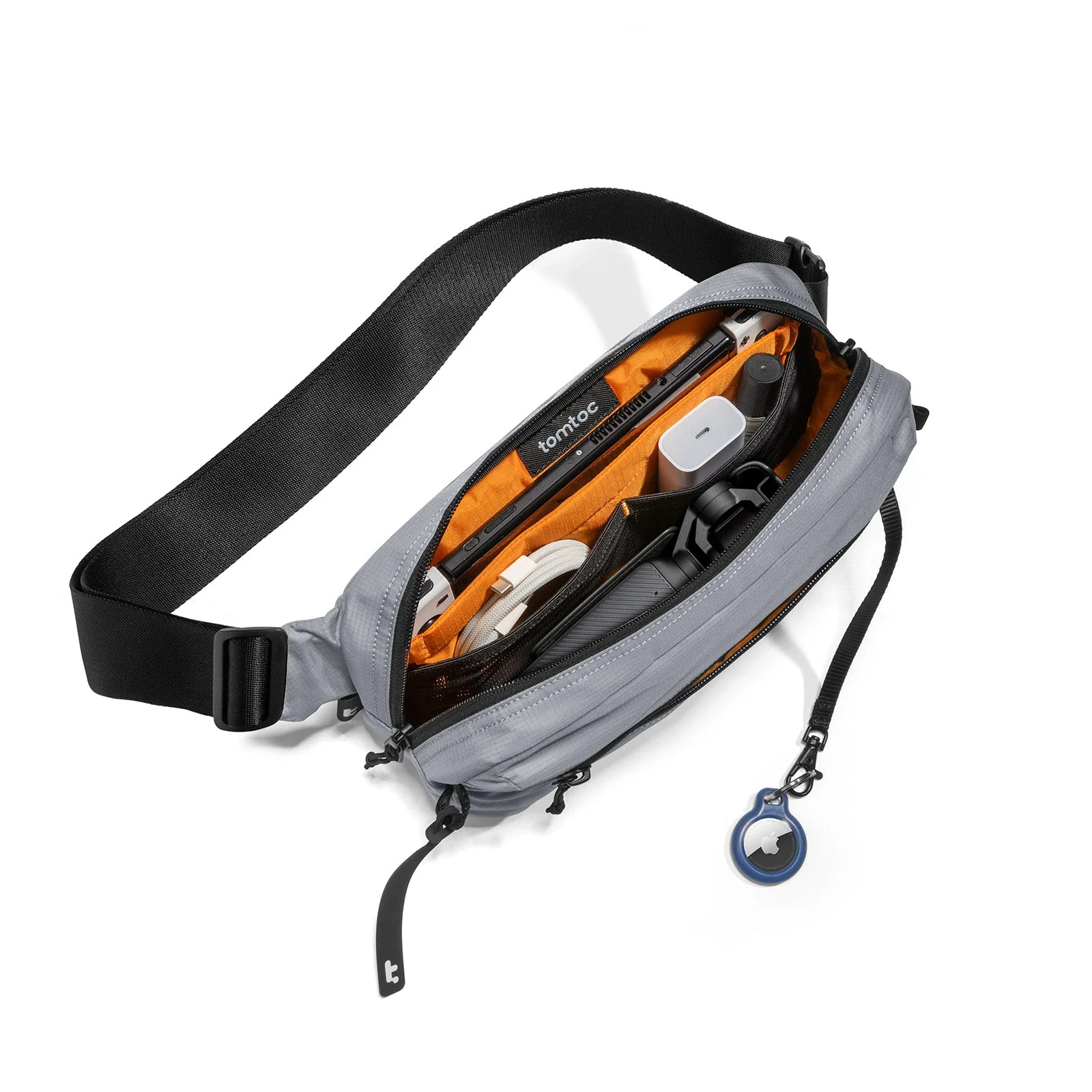 tomtoc Aviator-T33 胸包(T33M1G1)(3.5L-Gray)