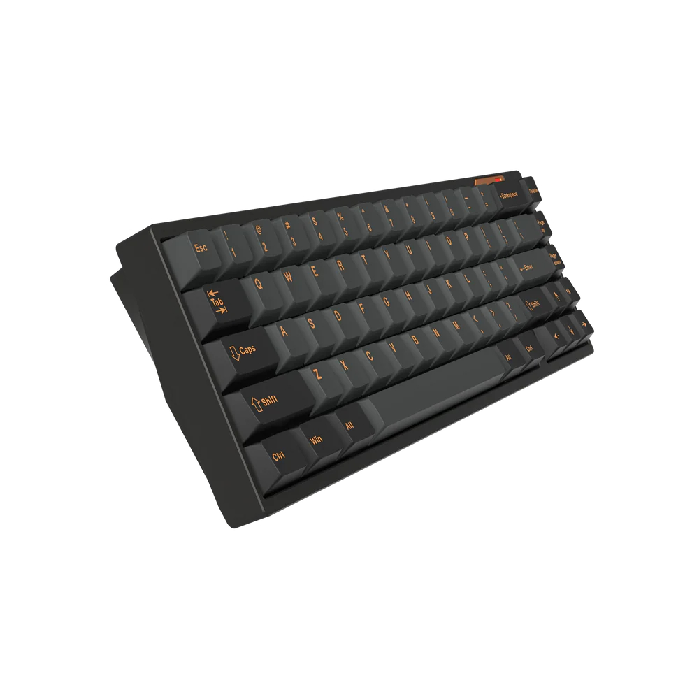 Luminkey65 客製化鍵盤成品(陽極黑)