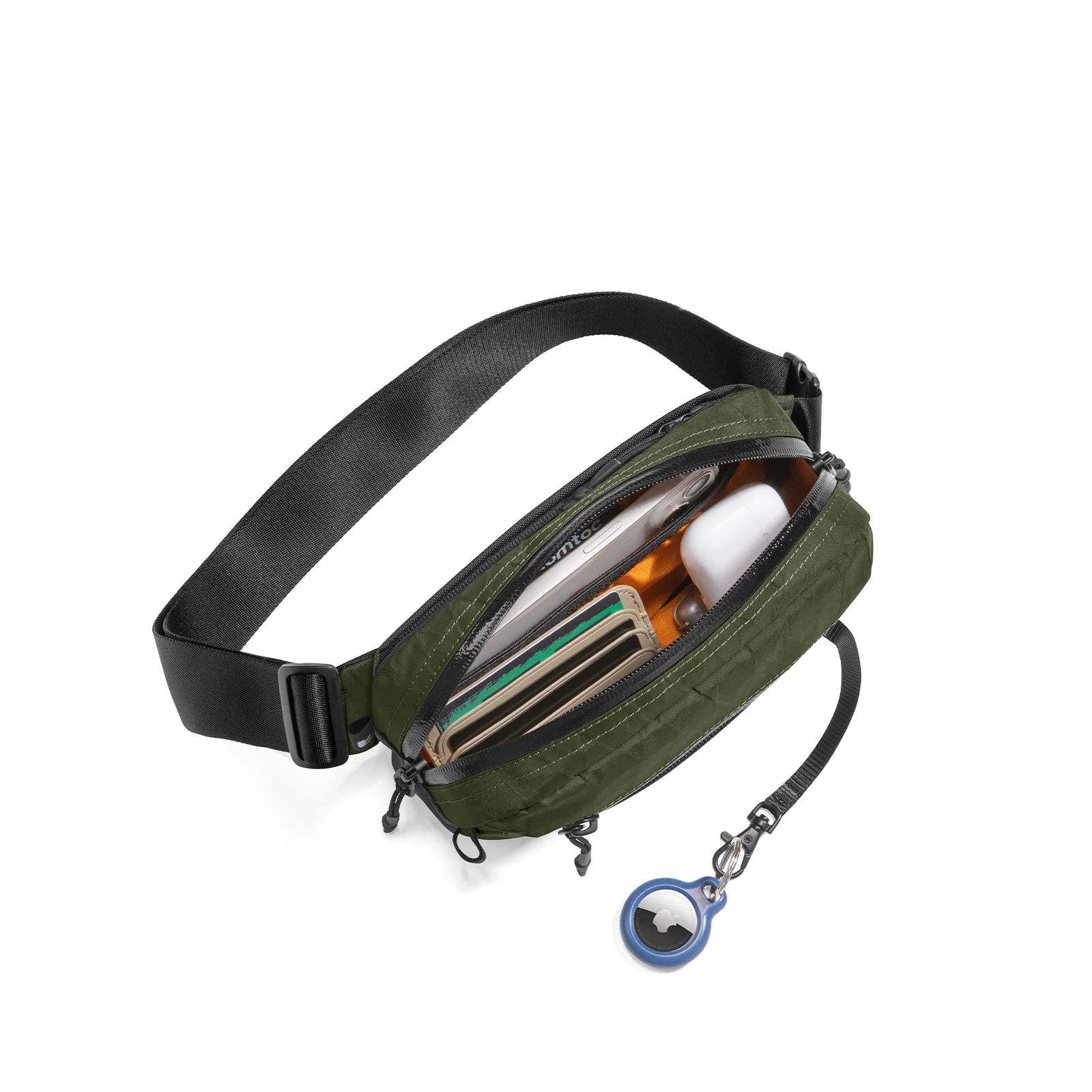 tomtoc Aviator-T35 X-Pac 胸包(T35S1T1)(1.5L-Green)