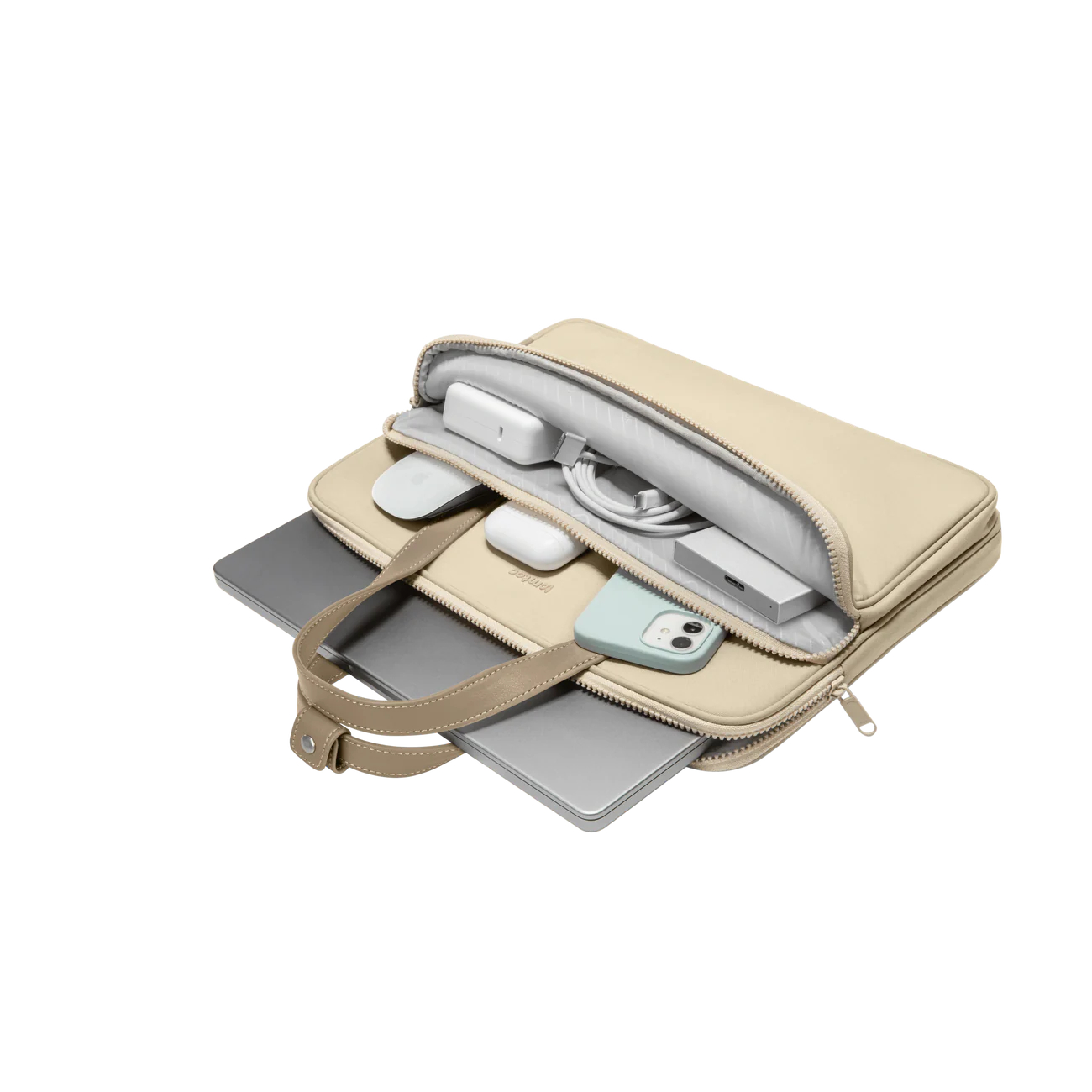 tomtoc Versatile-A12手提電腦袋 適用於14吋電腦(A12D3K1)(Brown)