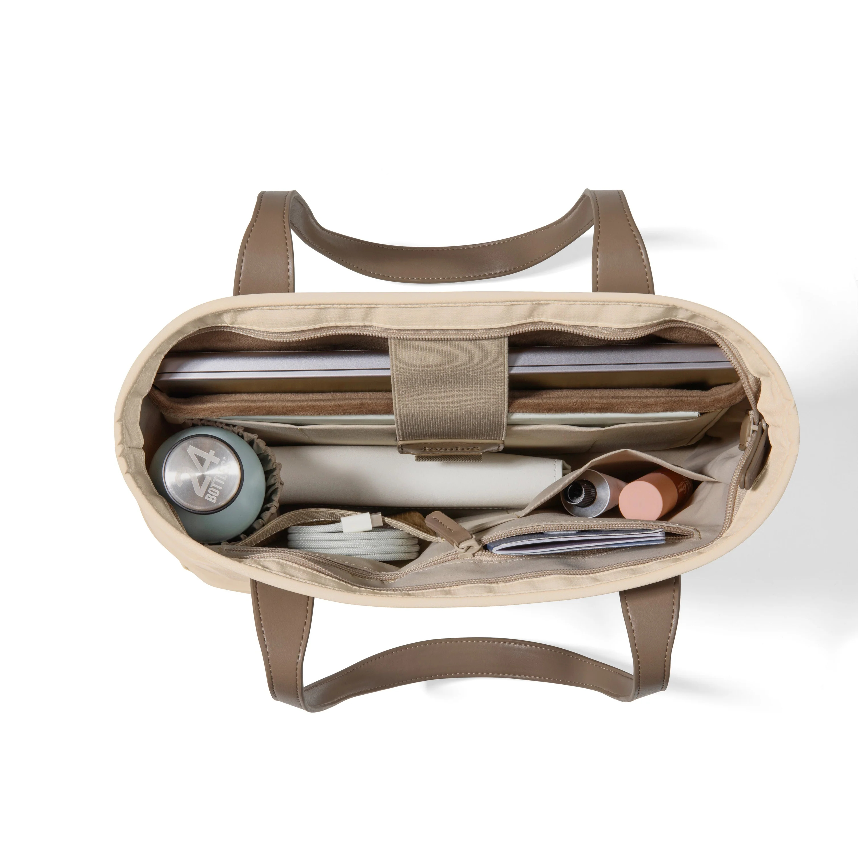 tomtoc Versatile-T23 手提電腦托特包(10L)(T23S1K1)(Khaki Beige)