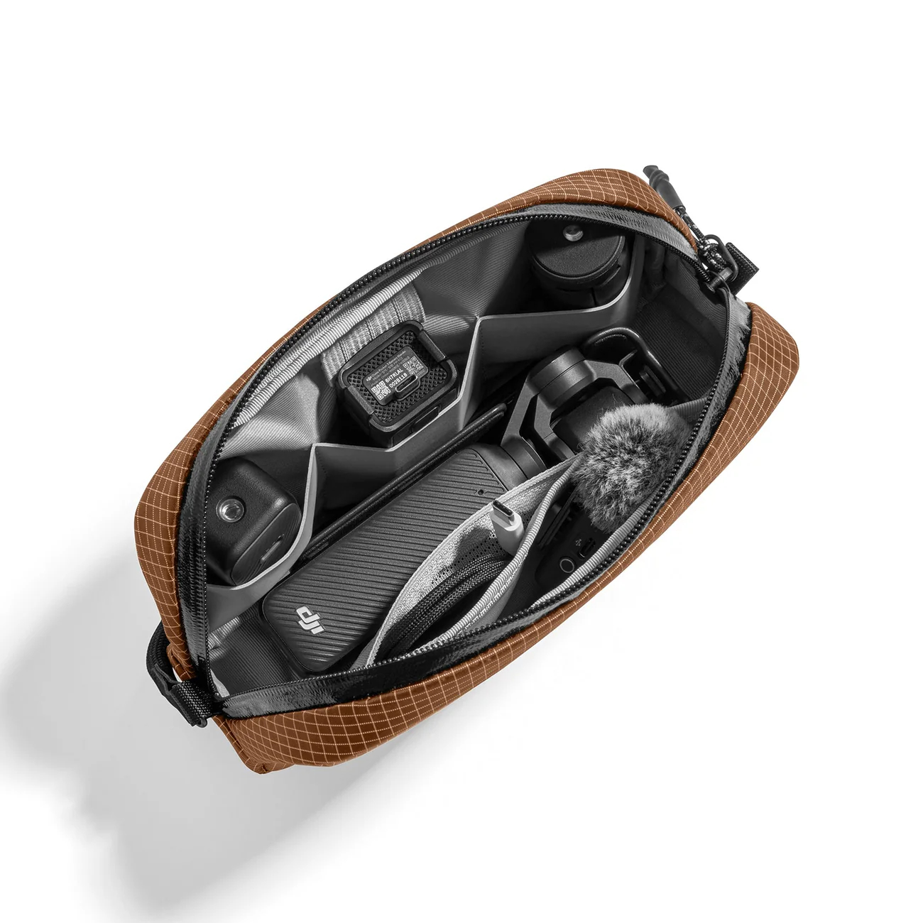 tomtoc Light-T12 電子收納包(T12S1K1)(Brown)