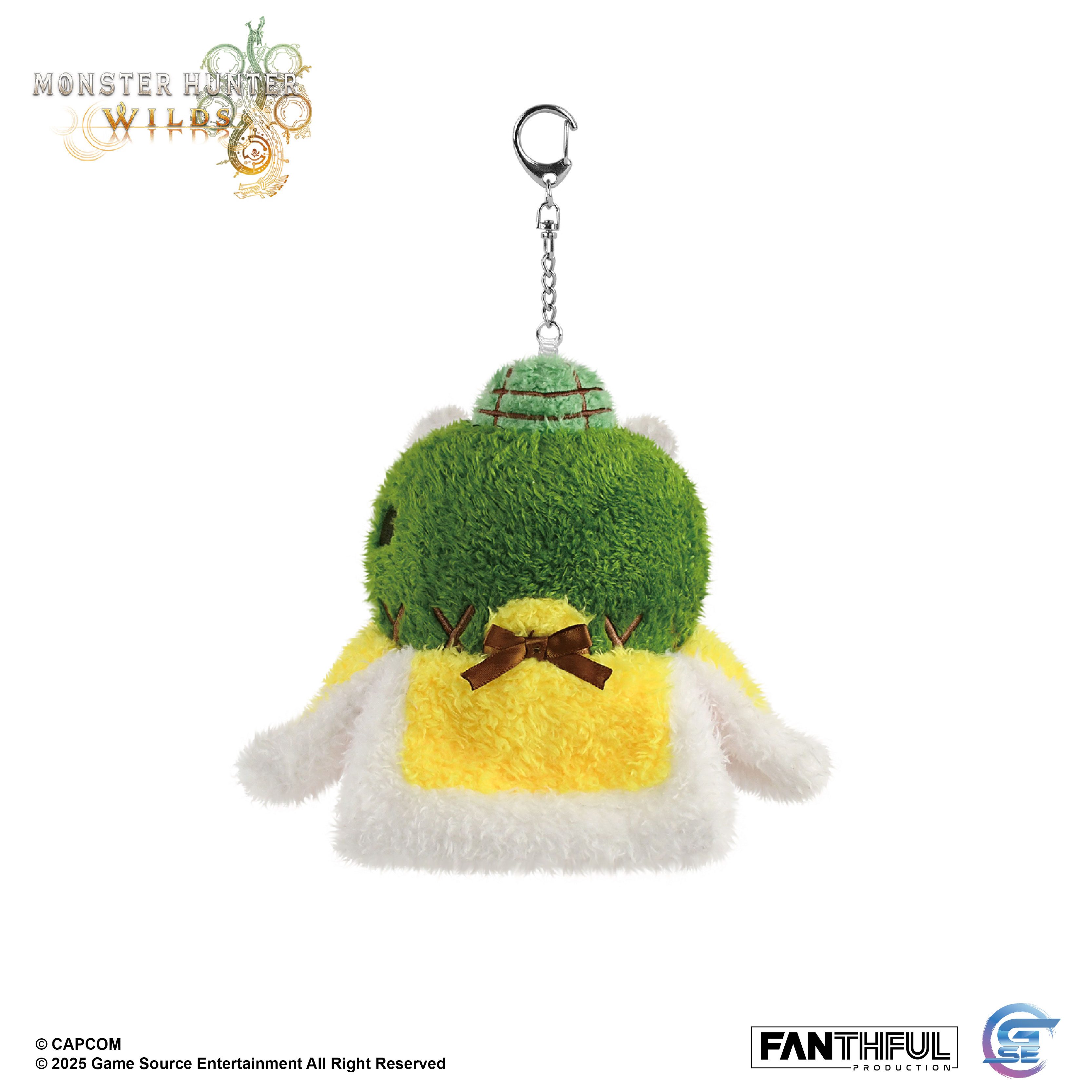 Fanthful《魔物獵人 荒野》Monster Hunter Wilds 毛絨掛件(隨從艾露貓)