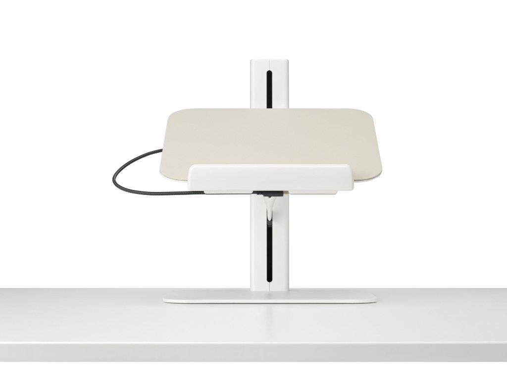 Colebrook Bosson Saunders Lana 手提電腦坐台支架(白色)