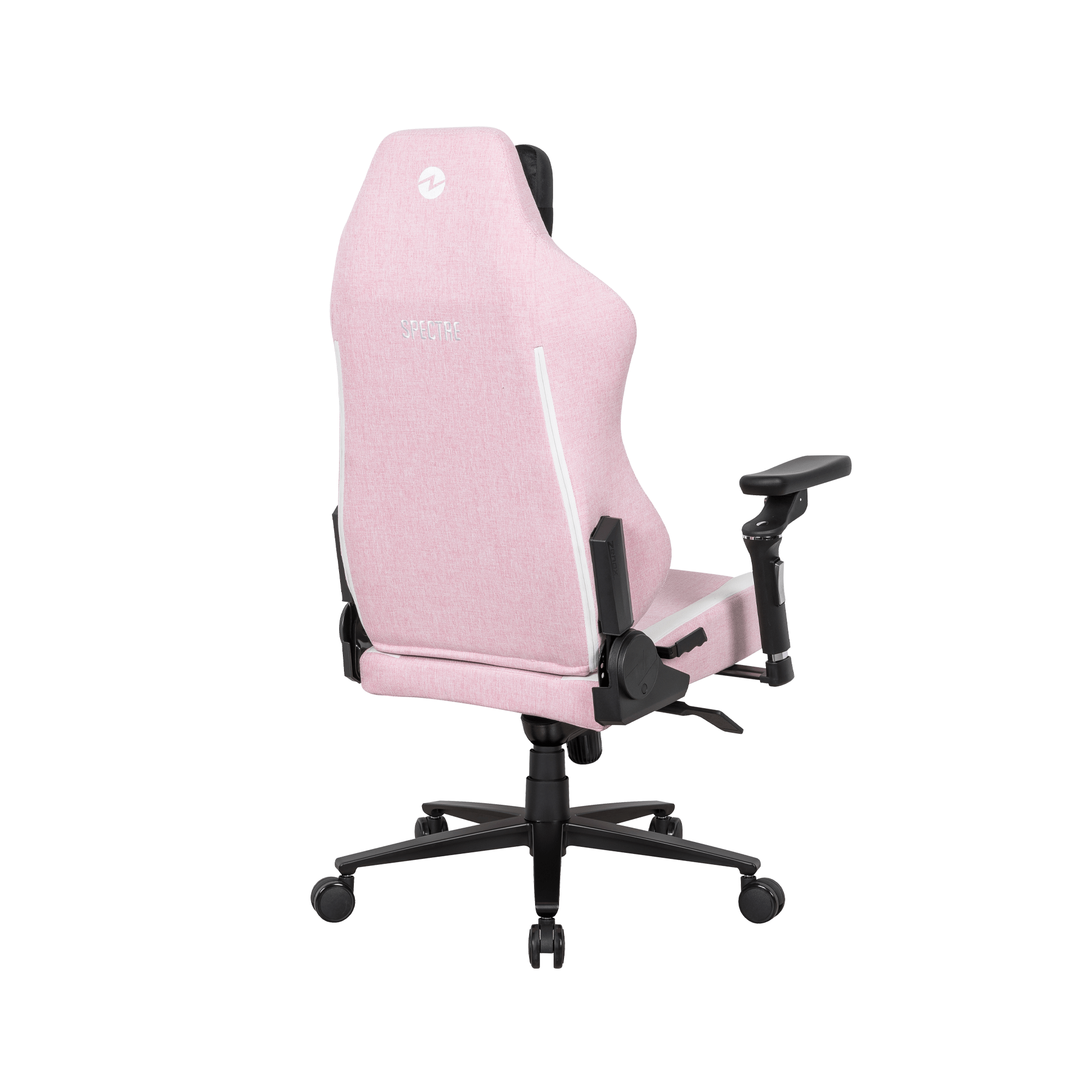 C257E Zenox Spectre MK-2 人體工學高背電競椅(5D 扶手)(Fabric/Pink)