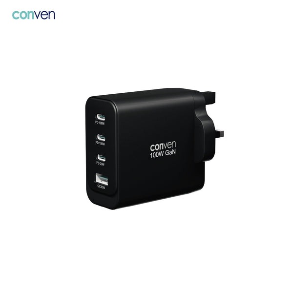 CONVEN TG100E 100W 氮化鎵旅行充電器
