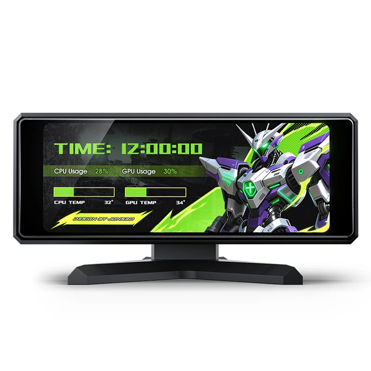 Jonsbo DS339 3.39吋 IPS副螢幕模組(黑色)