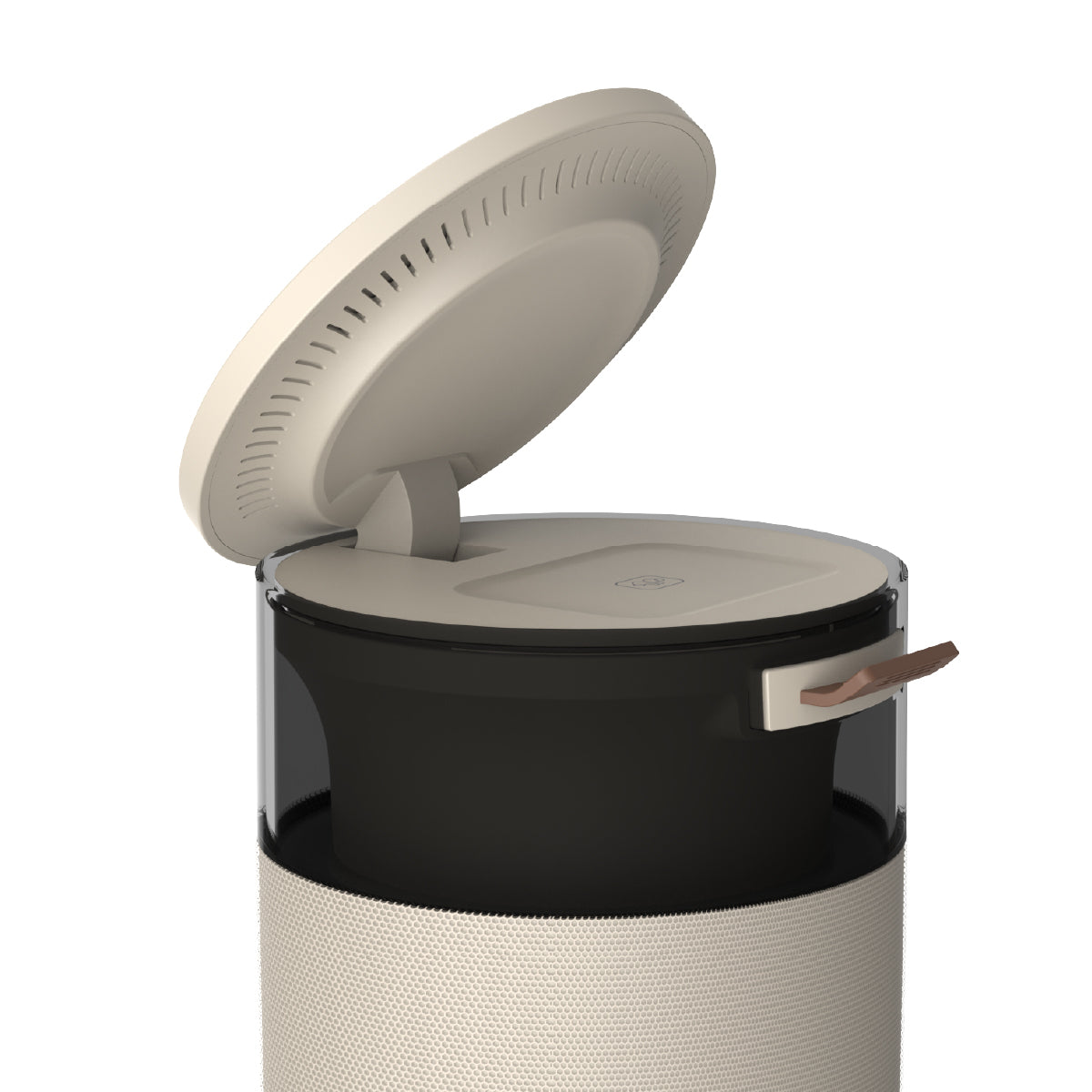 Vinnic Smoky Dome 5-in-1 Charging Dock | 15W 無線充 + 藍牙音響 + 氛圍燈(棕色)