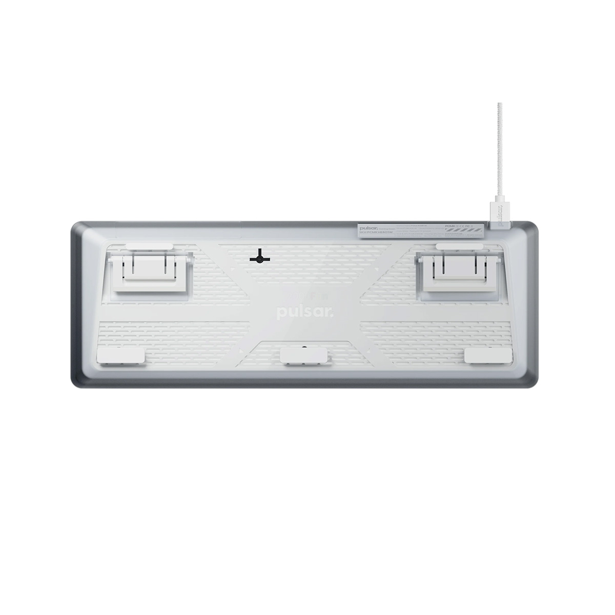 Pulsar PCMK 3 HE 60% 磁軸遊戲鍵盤(白色)