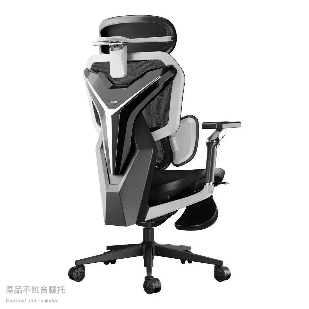 Autofull 傲風 G7 專業版 電競網椅 | 升級高強度美國DuPont纖維 | 金屬腳架 | 720度手托(暗黑騎士)