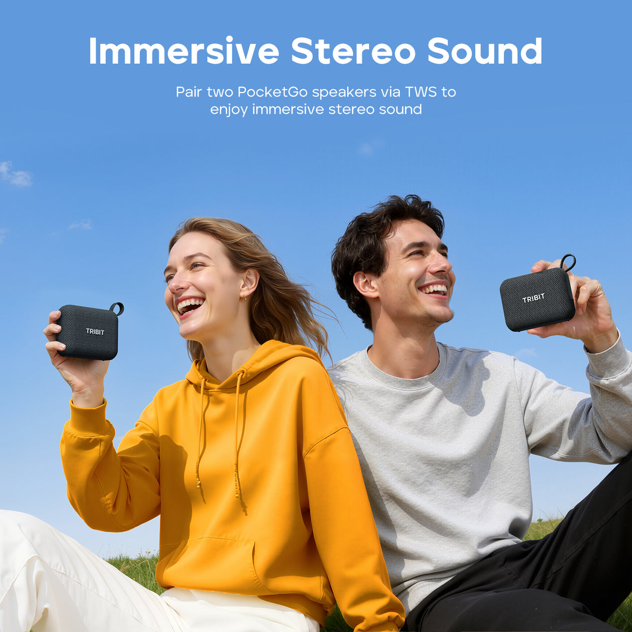 TRIBIT PocketGo IP68防水藍牙喇叭(BTS68)(綠色)