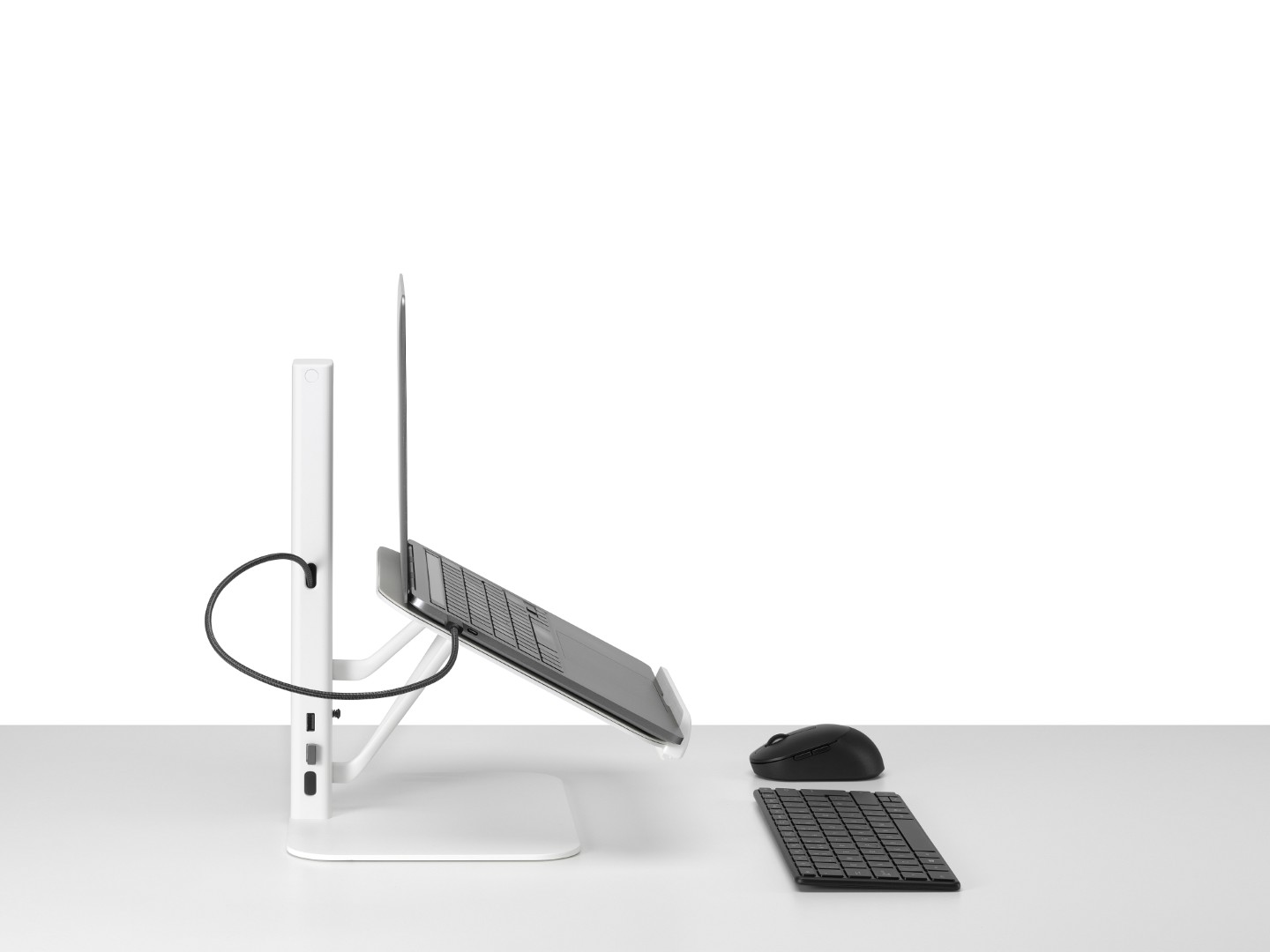 Colebrook Bosson Saunders Lana 手提電腦坐台支架(白色)